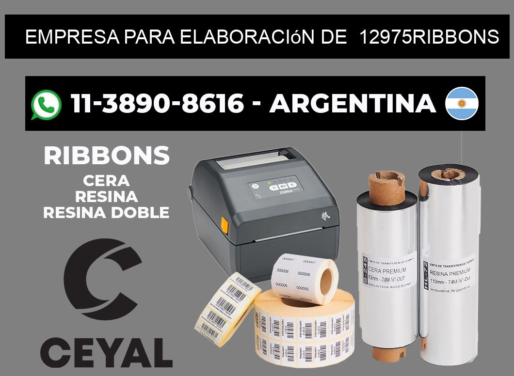 empresa para elaboración de 12975ribbons