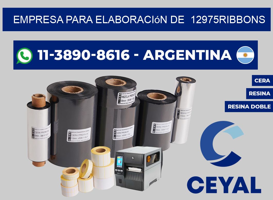 empresa para elaboración de  12975ribbons