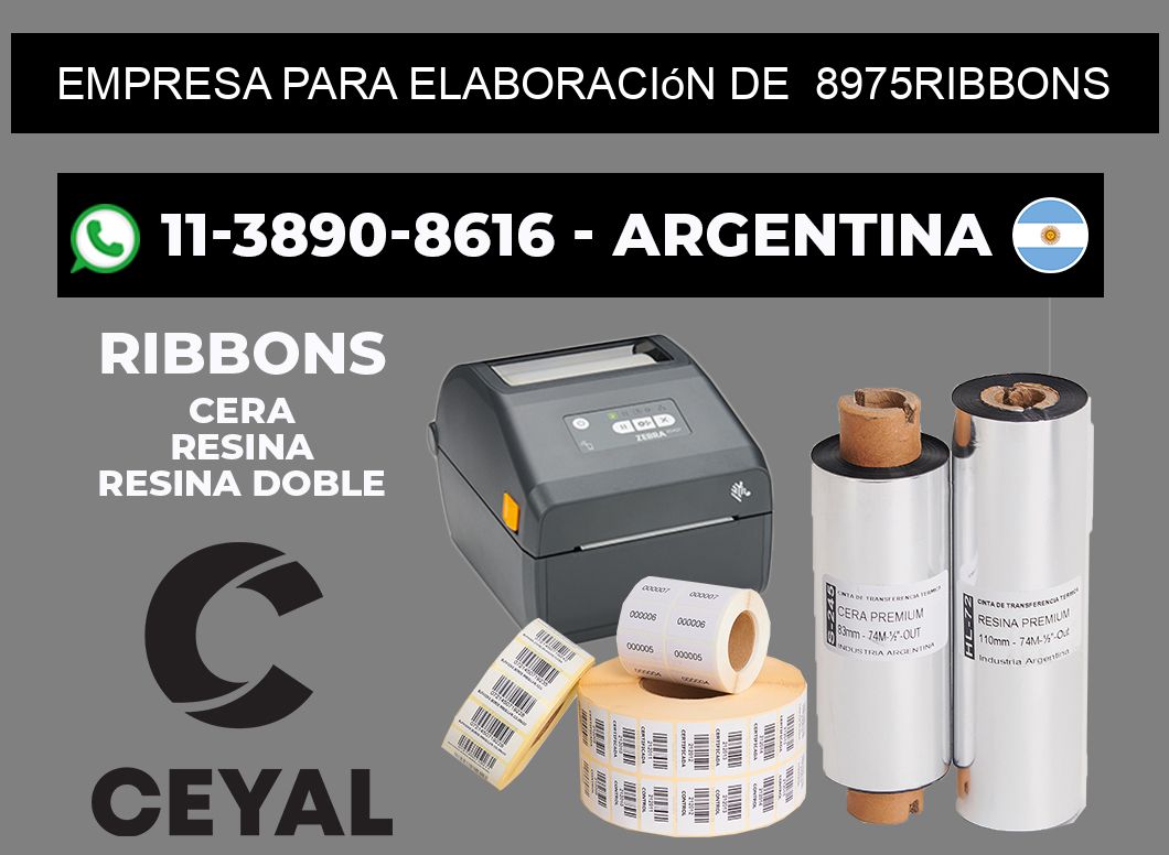 empresa para elaboración de  8975ribbons