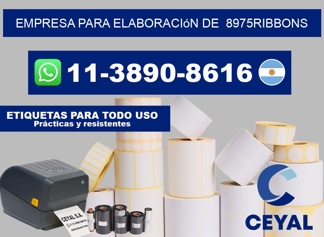 empresa para elaboración de  8975ribbons