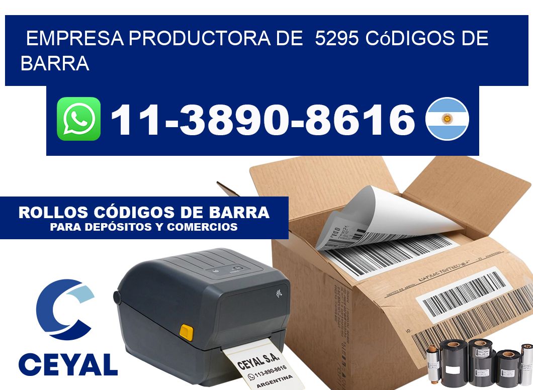 empresa productora de  5295 códigos de barra