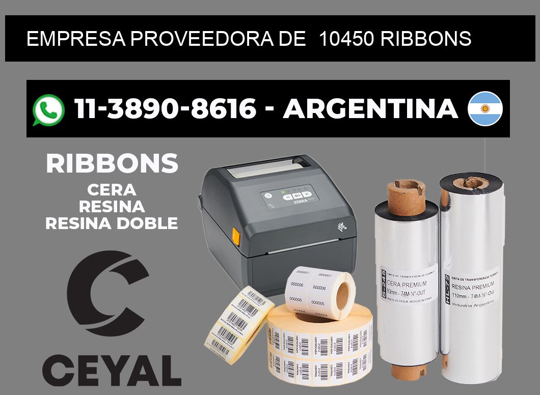 empresa proveedora de 10450 ribbons