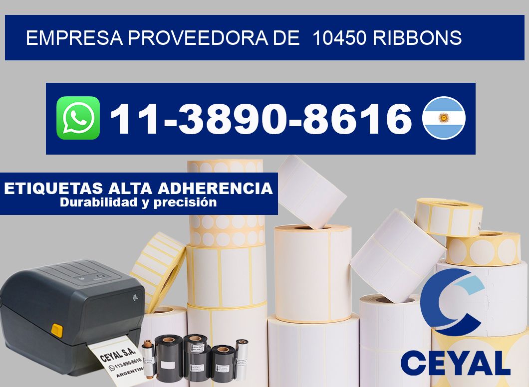 empresa proveedora de  10450 ribbons