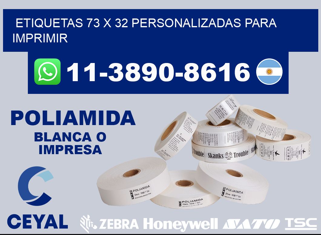 etiquetas 73 x 32 personalizadas para imprimir