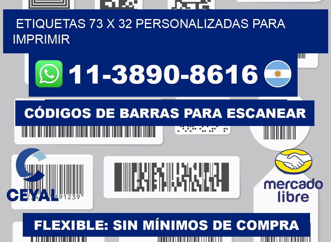etiquetas 73 x 32 personalizadas para imprimir