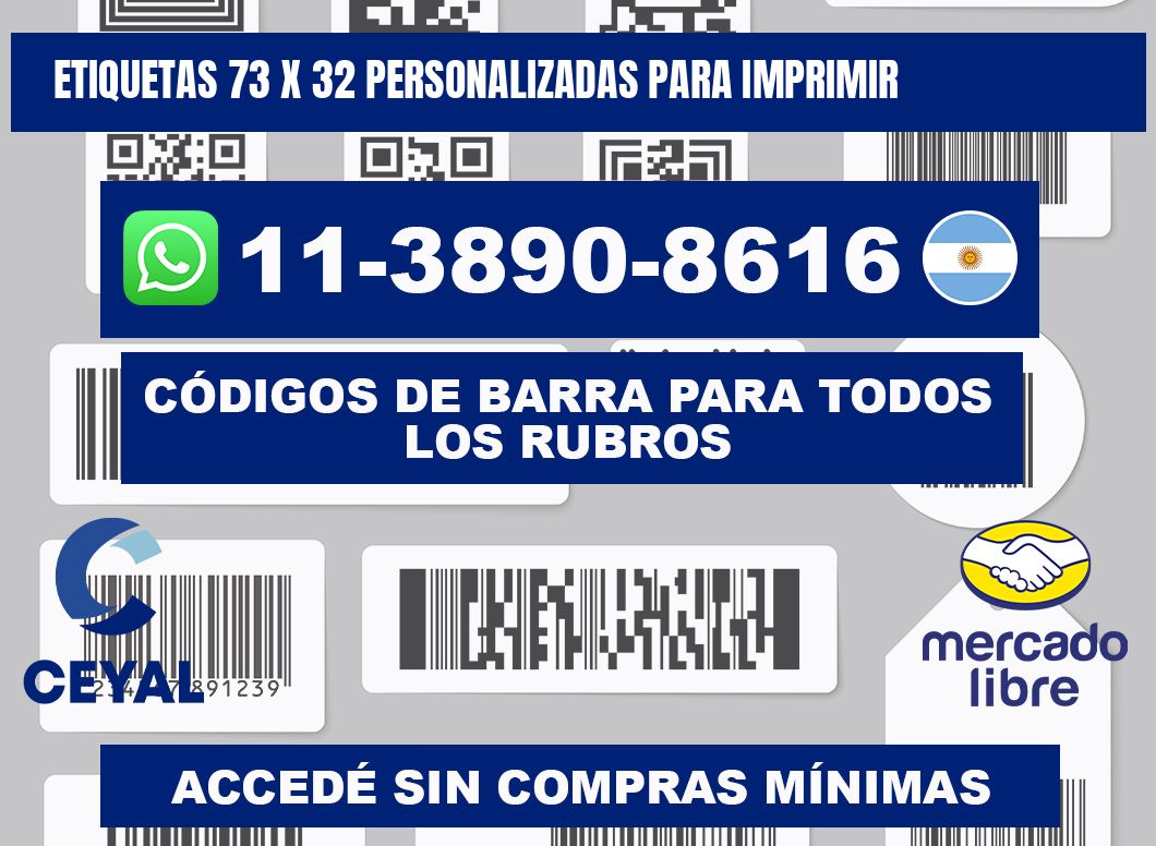 etiquetas 73 x 32 personalizadas para imprimir