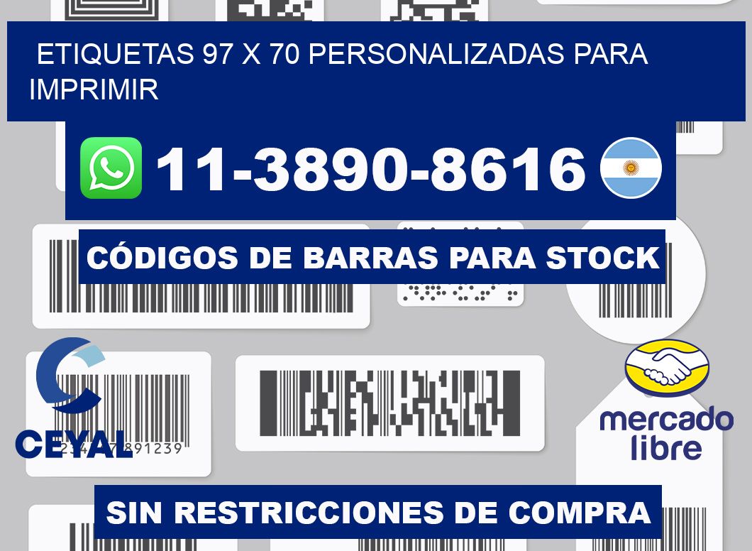 etiquetas 97 x 70 personalizadas para imprimir