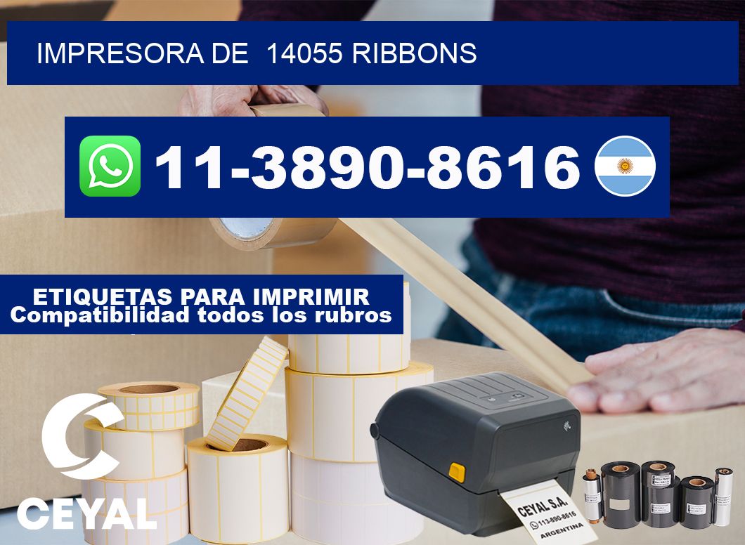 impresora de 14055 ribbons