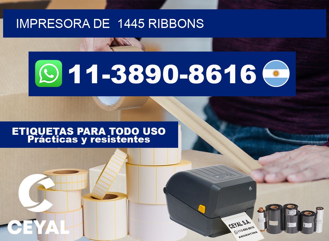 impresora de  1445 ribbons