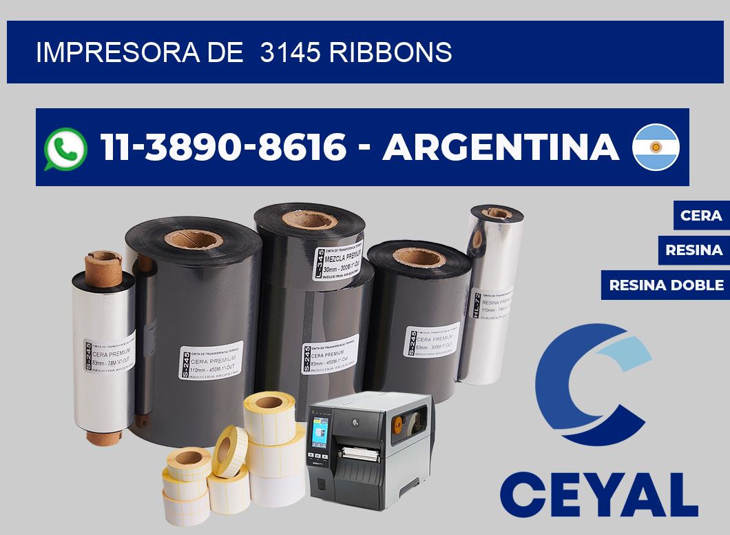 impresora de 3145 ribbons