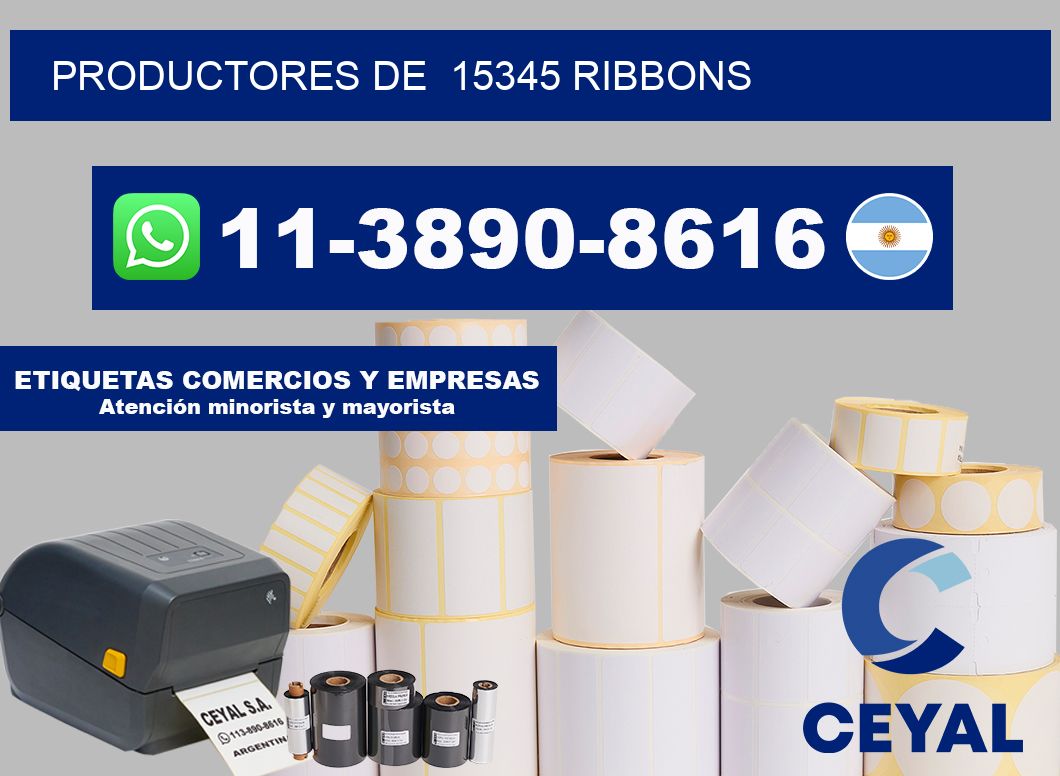 productores de  15345 ribbons