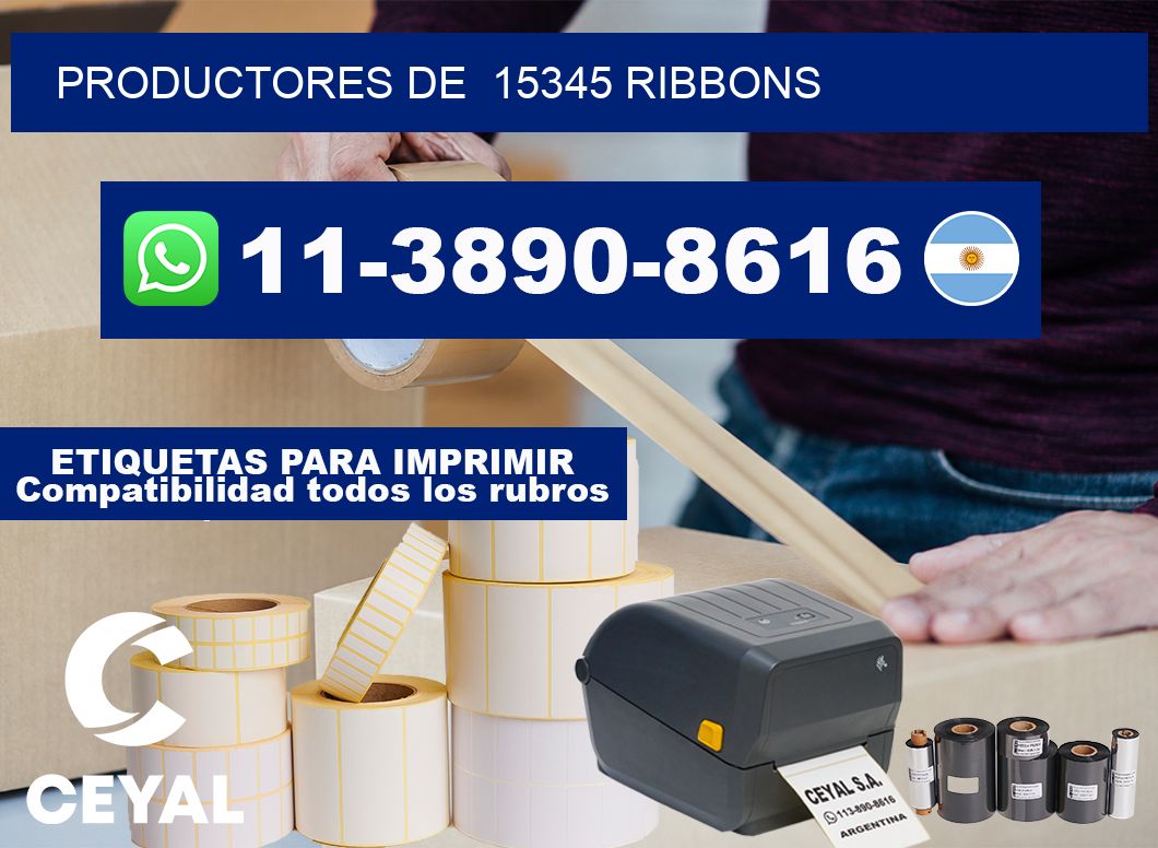 productores de  15345 ribbons