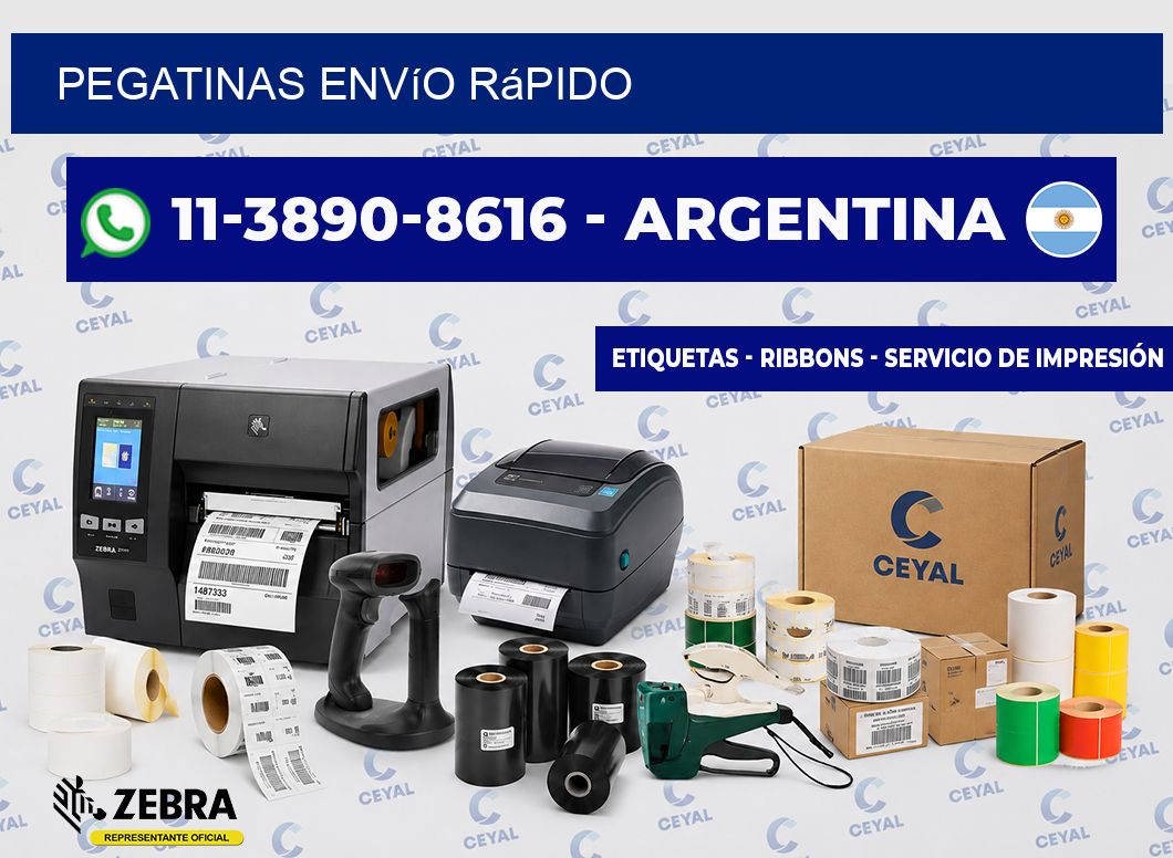 PEGATINAS Envío rápido