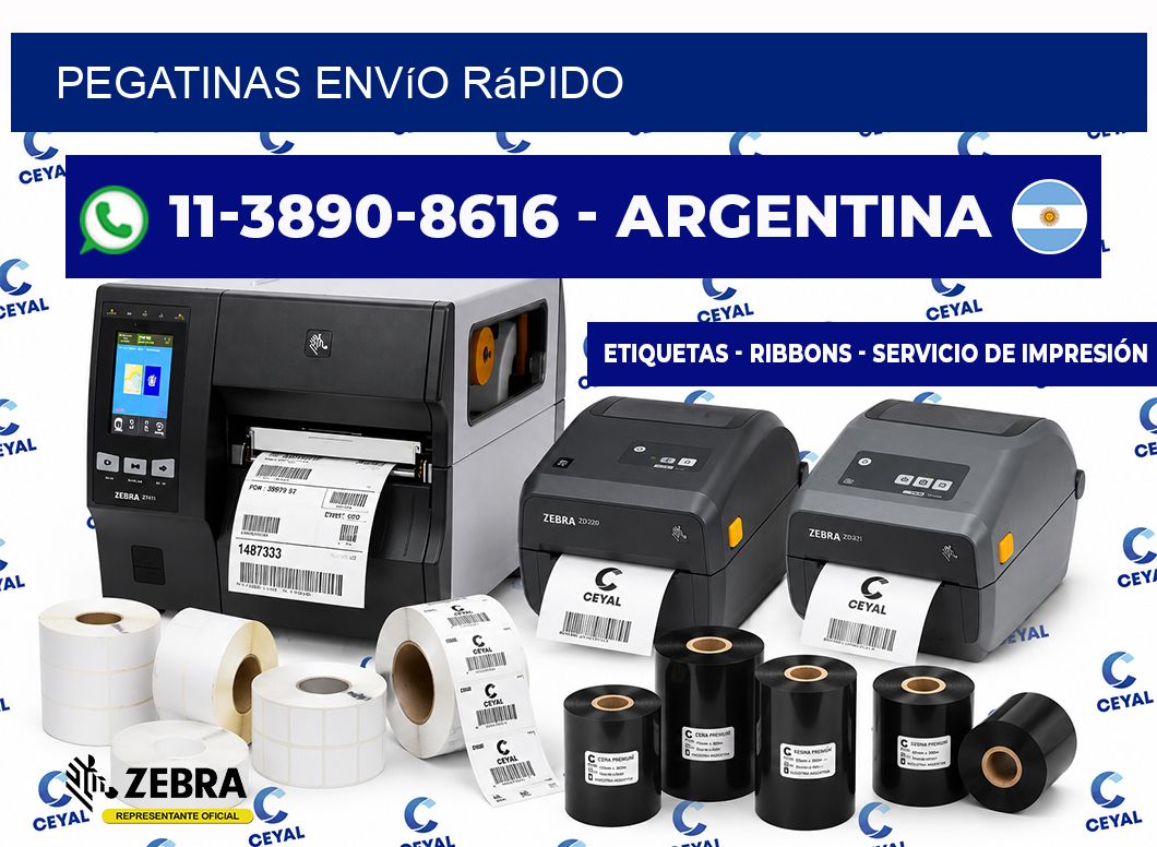 PEGATINAS Envío rápido