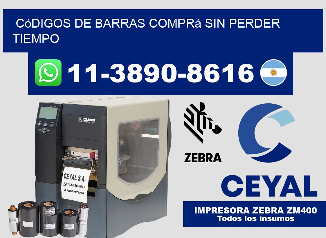 códigos de barras Comprá sin perder tiempo