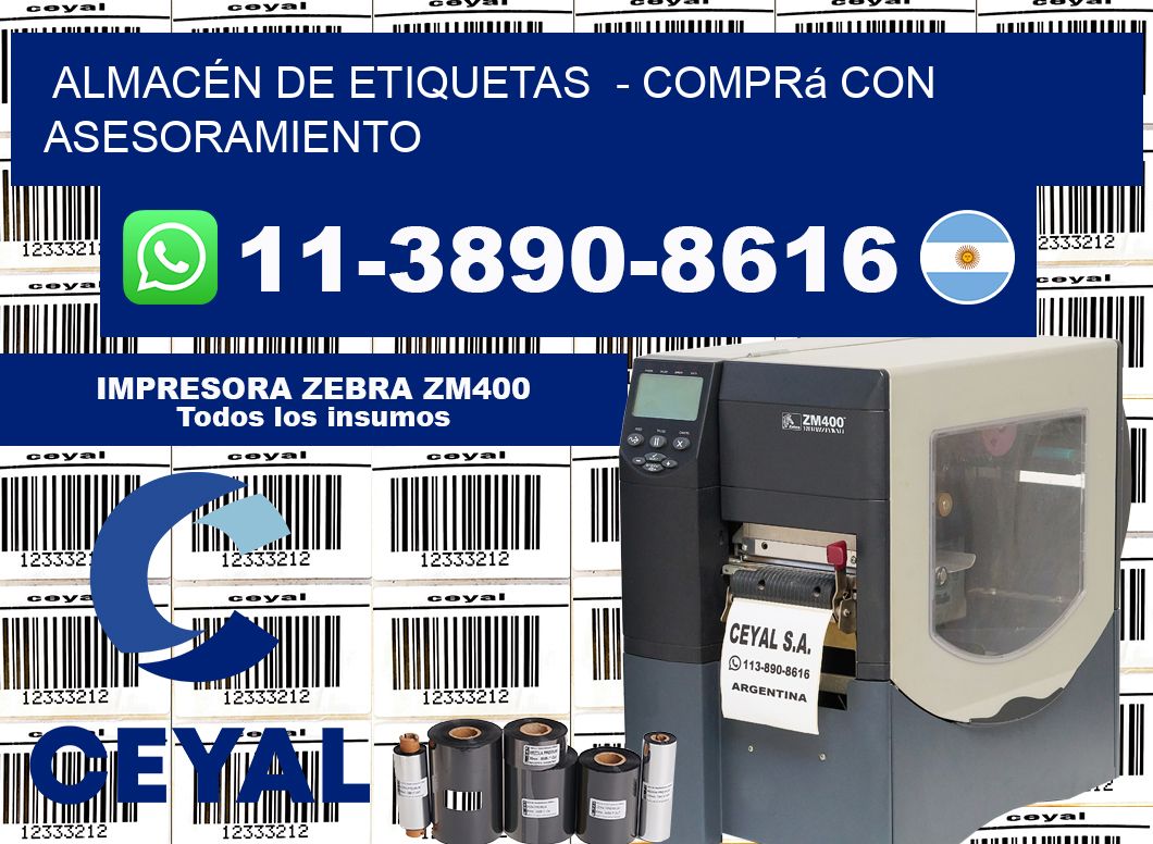 ALMACÉN DE ETIQUETAS  – Comprá con asesoramiento