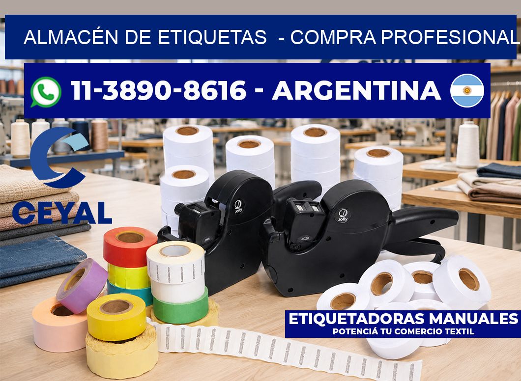 ALMACÉN DE ETIQUETAS - Compra profesional