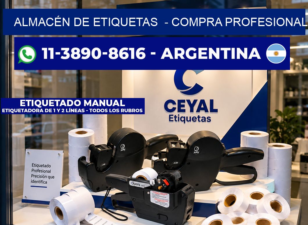 ALMACÉN DE ETIQUETAS - Compra profesional