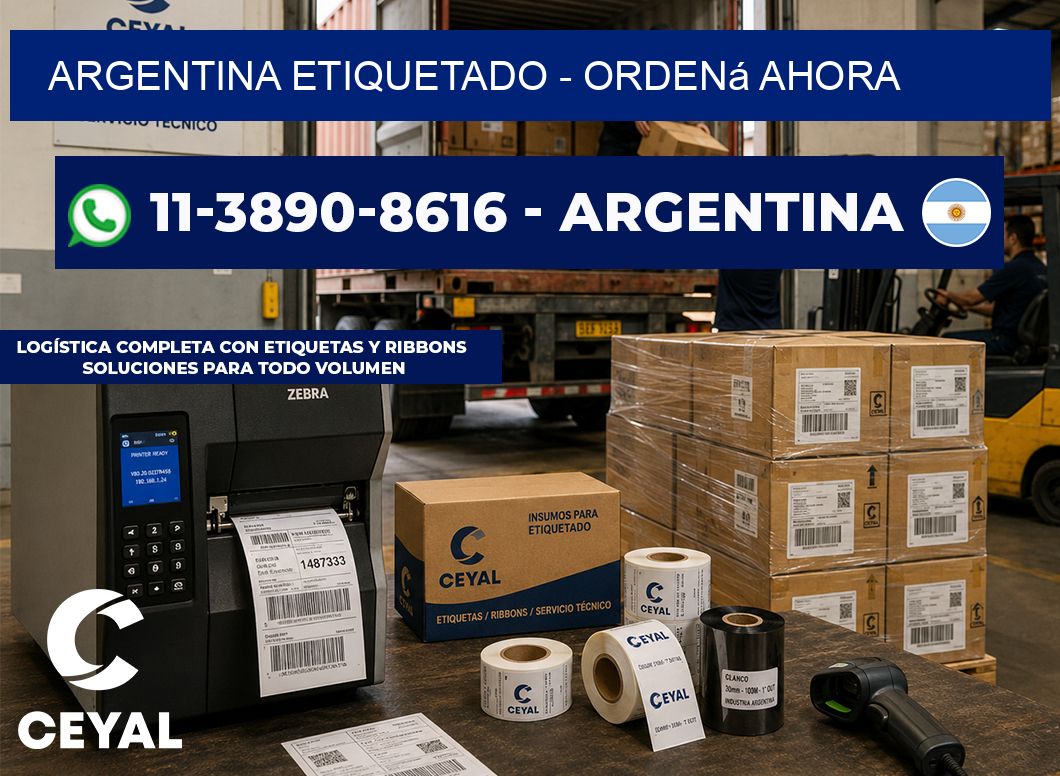ARGENTINA ETIQUETADO - Ordená ahora