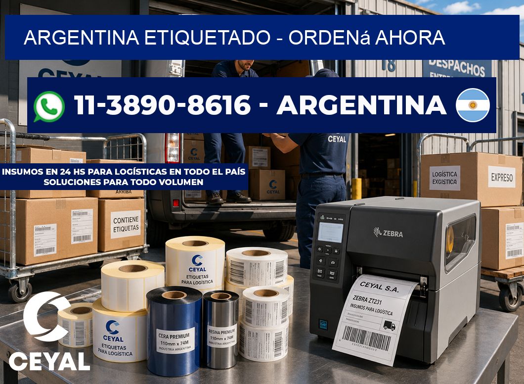 ARGENTINA ETIQUETADO - Ordená ahora