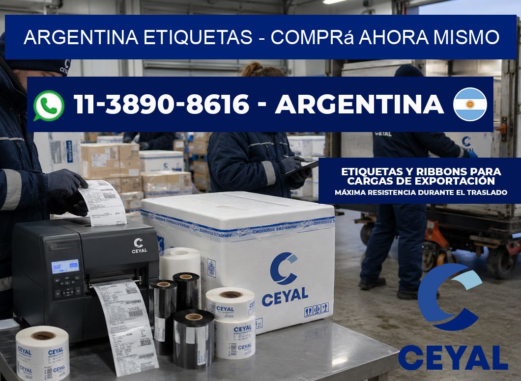 ARGENTINA ETIQUETAS - Comprá ahora mismo
