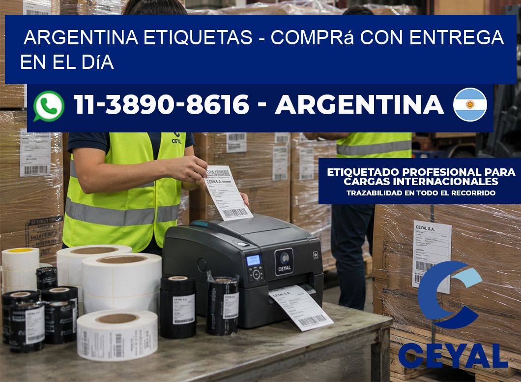 ARGENTINA ETIQUETAS - Comprá con entrega en el día
