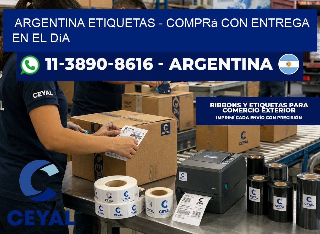 ARGENTINA ETIQUETAS - Comprá con entrega en el día