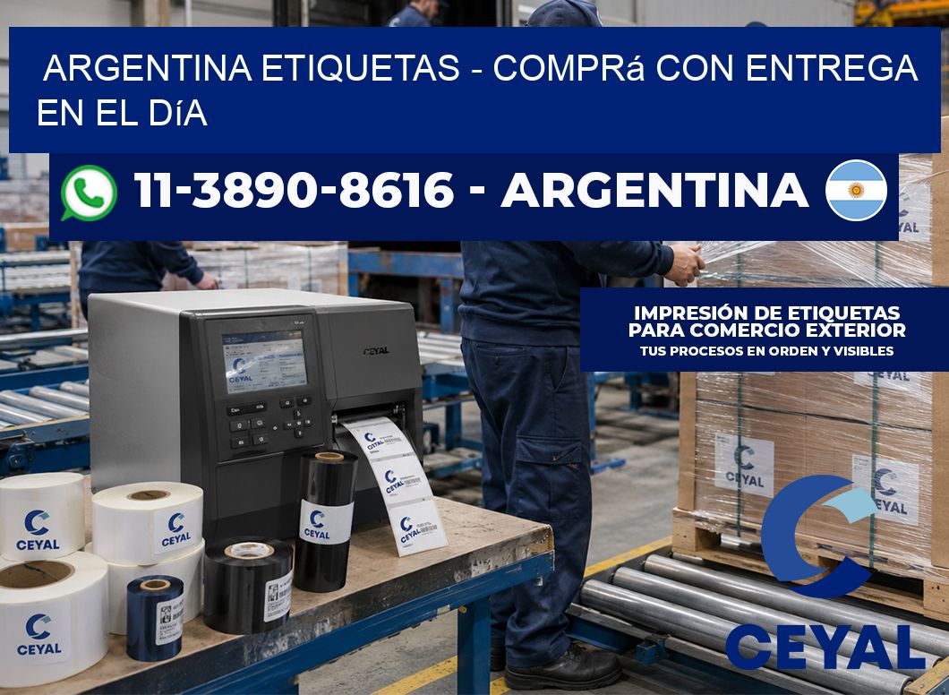 ARGENTINA ETIQUETAS - Comprá con entrega en el día