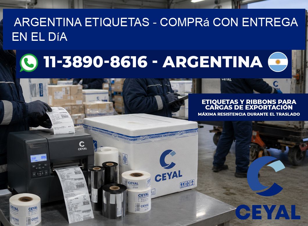 ARGENTINA ETIQUETAS – Comprá con entrega en el día