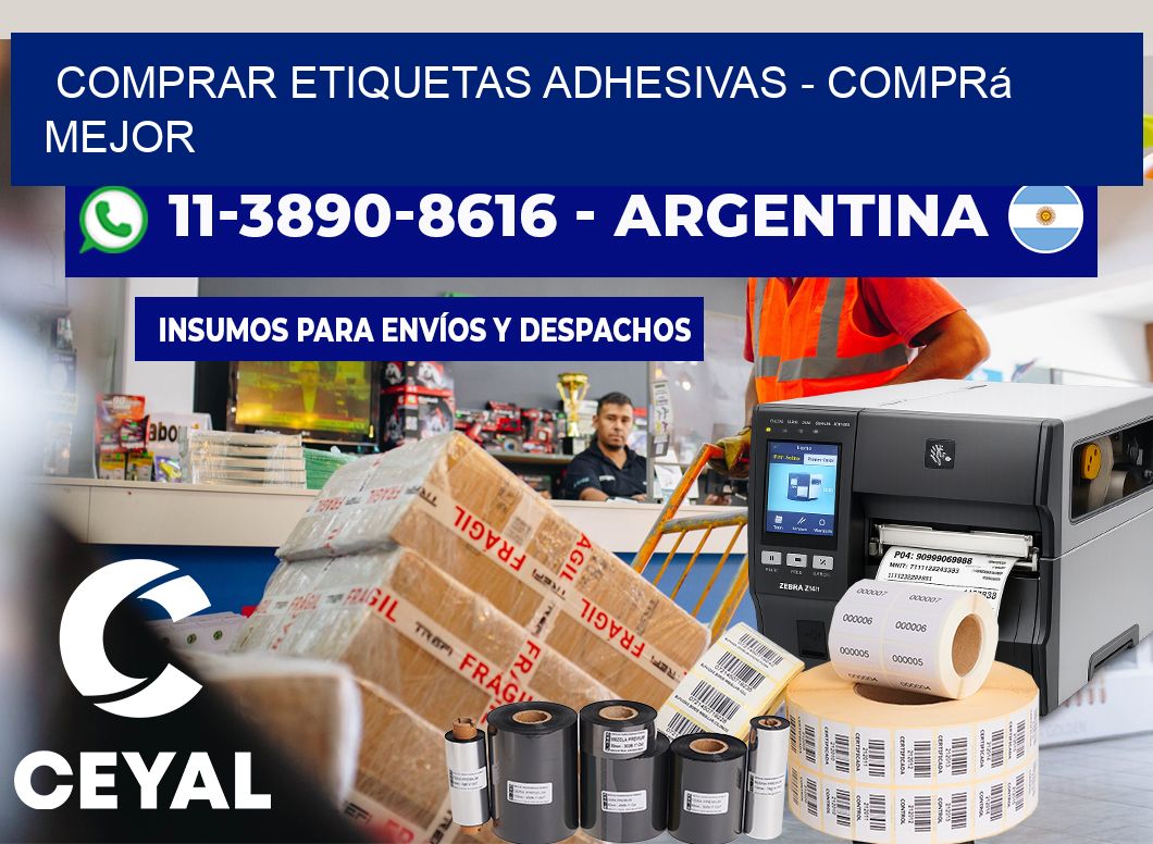 COMPRAR ETIQUETAS ADHESIVAS - Comprá mejor
