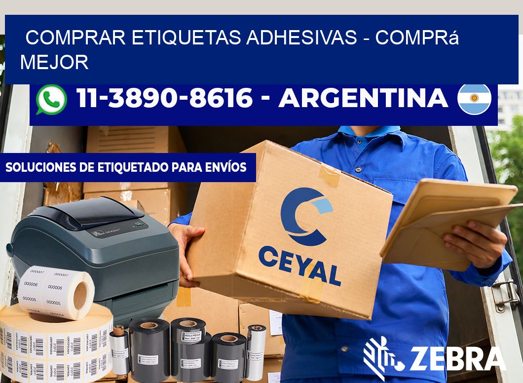 COMPRAR ETIQUETAS ADHESIVAS - Comprá mejor