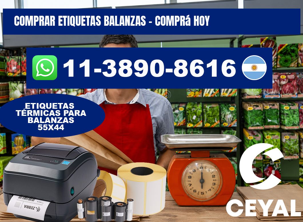 COMPRAR ETIQUETAS BALANZAS - Comprá hoy