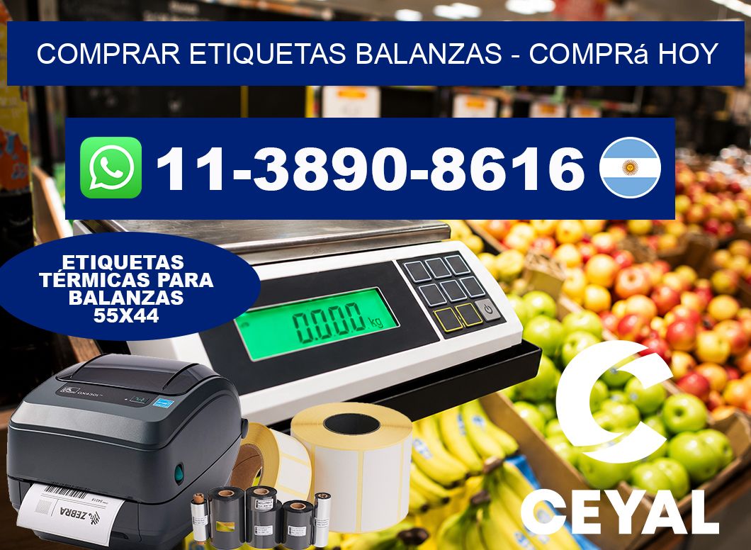 COMPRAR ETIQUETAS BALANZAS - Comprá hoy