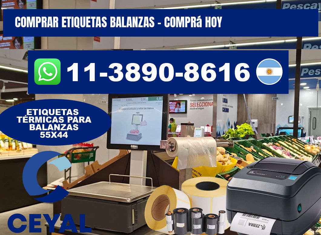 COMPRAR ETIQUETAS BALANZAS - Comprá hoy