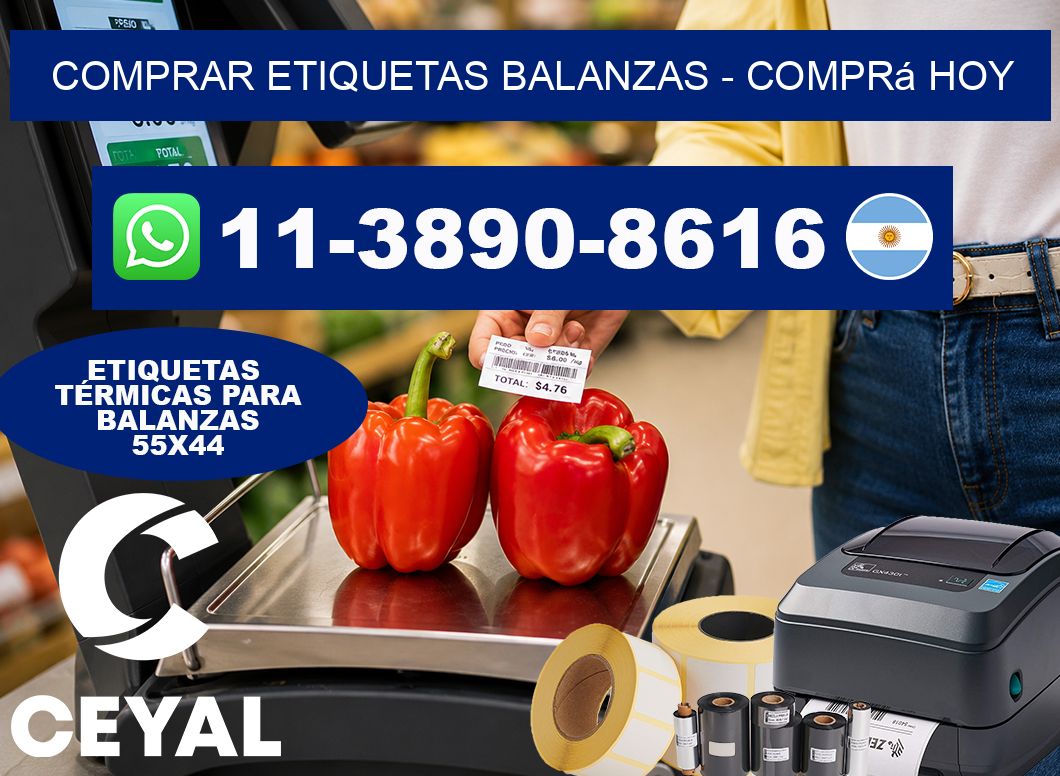 COMPRAR ETIQUETAS BALANZAS – Comprá hoy