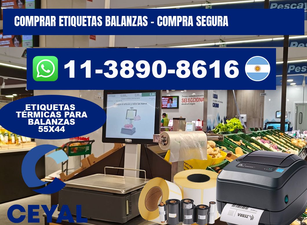 COMPRAR ETIQUETAS BALANZAS - Compra segura