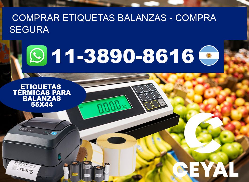 COMPRAR ETIQUETAS BALANZAS - Compra segura