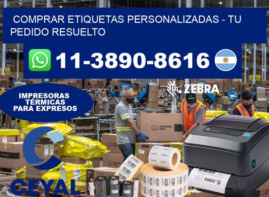 COMPRAR ETIQUETAS PERSONALIZADAS - Tu pedido resuelto
