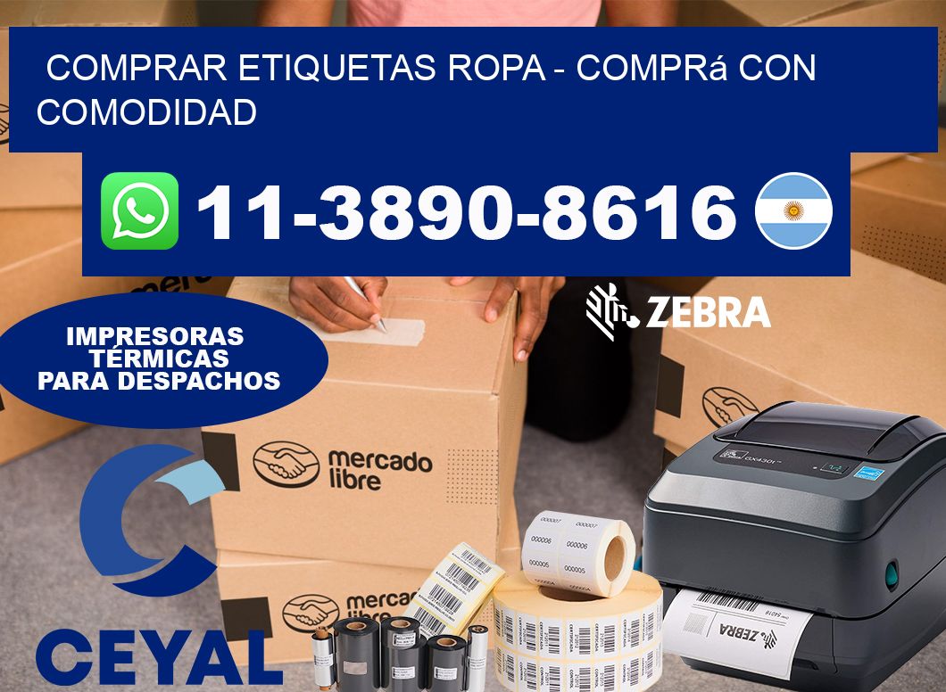 COMPRAR ETIQUETAS ROPA – Comprá con comodidad
