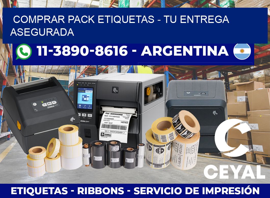 COMPRAR PACK ETIQUETAS – Tu entrega asegurada
