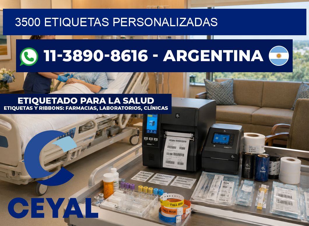 3500 ETIQUETAS PERSONALIZADAS