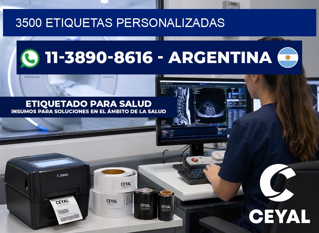 3500 ETIQUETAS PERSONALIZADAS