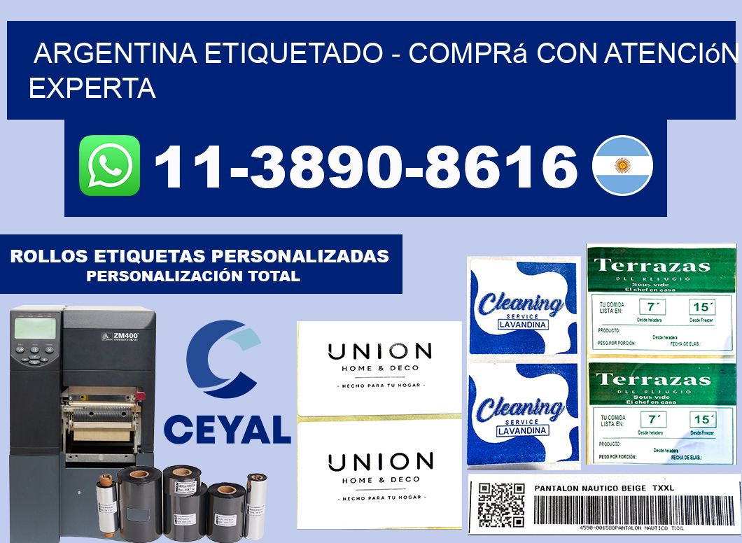 ARGENTINA ETIQUETADO - Comprá con atención experta