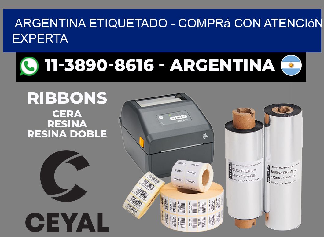 ARGENTINA ETIQUETADO - Comprá con atención experta