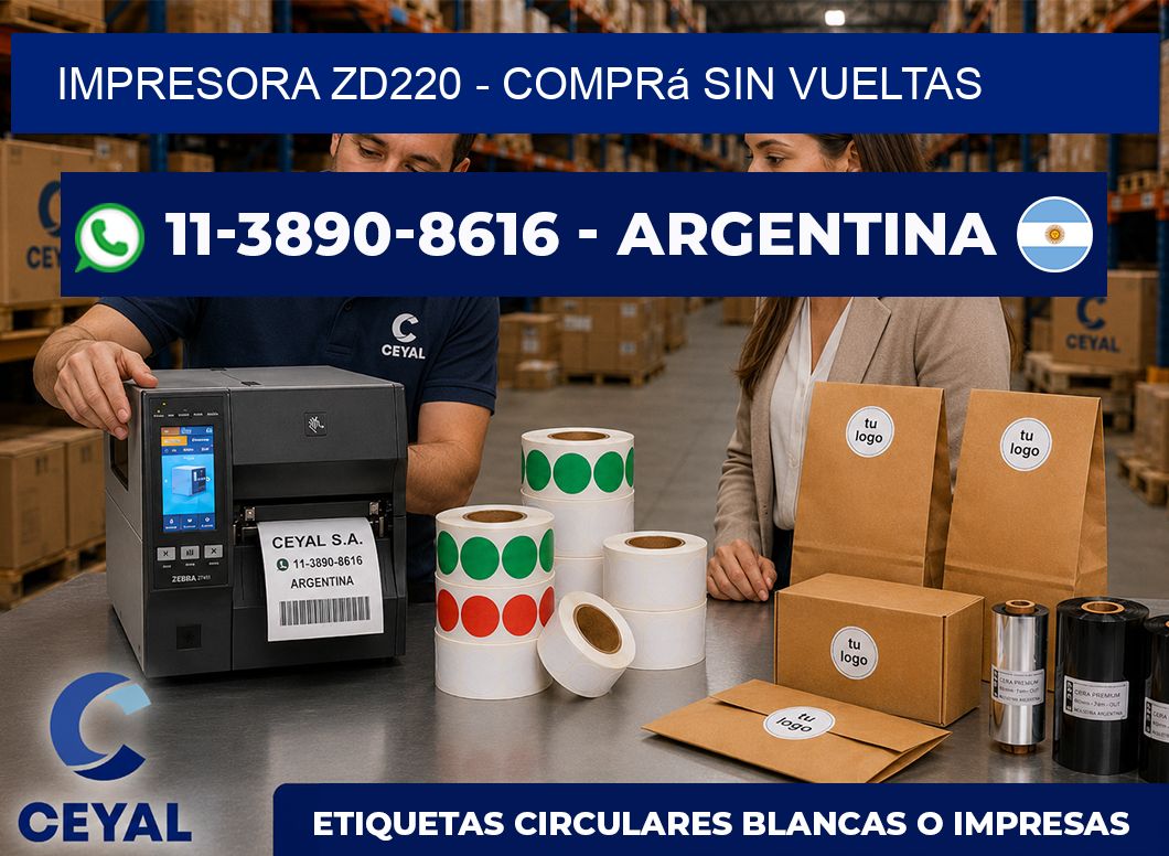 IMPRESORA ZD220 – Comprá sin vueltas