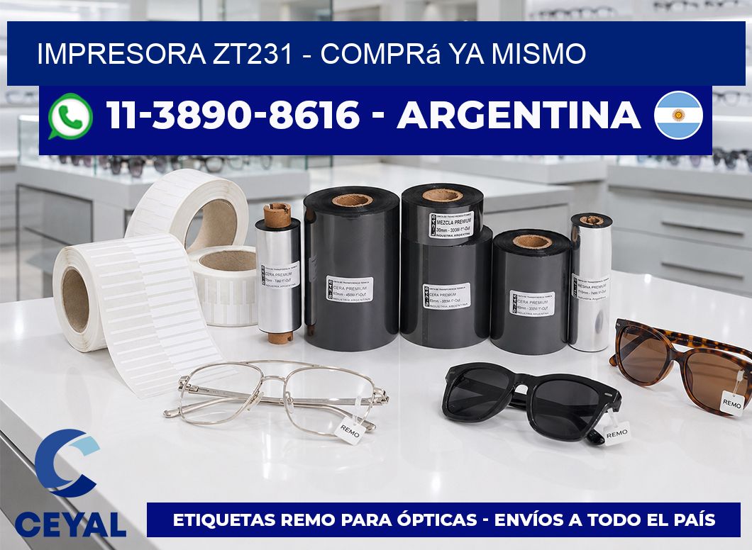 IMPRESORA ZT231 - Comprá ya mismo