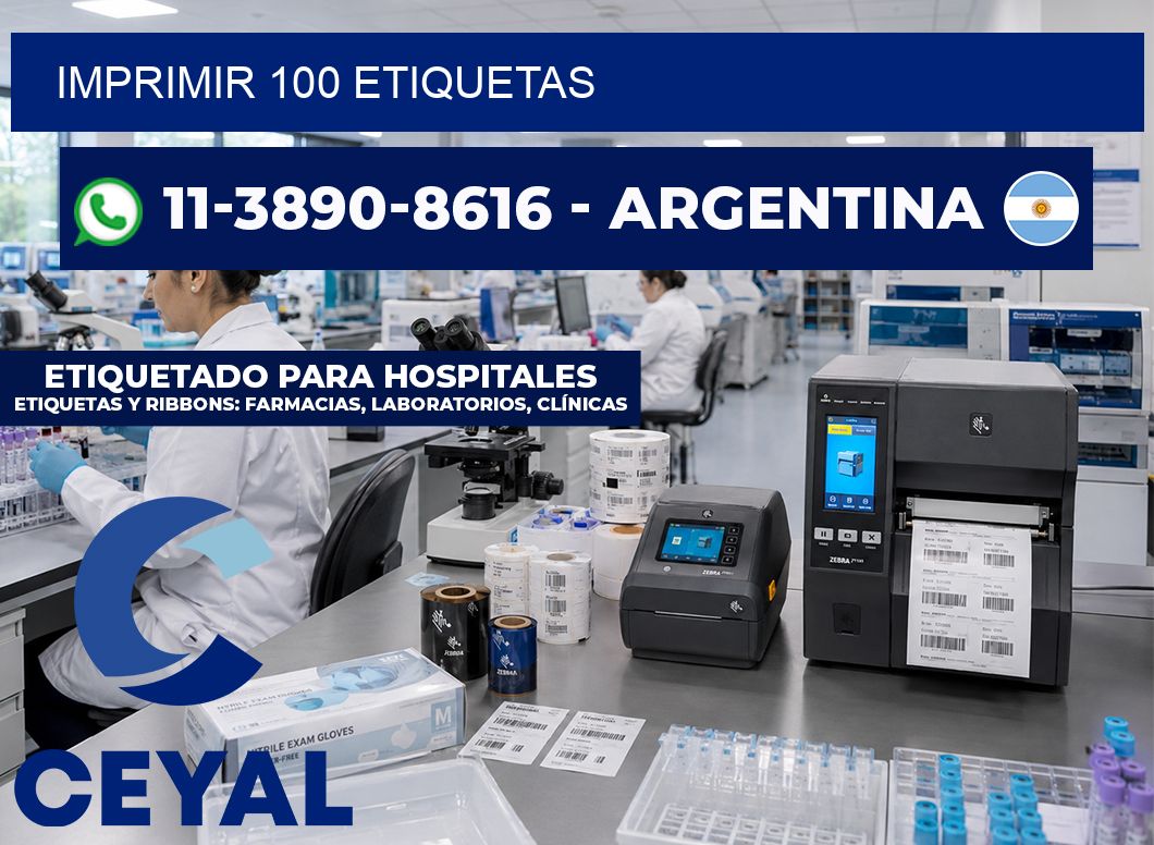 IMPRIMIR 100 ETIQUETAS