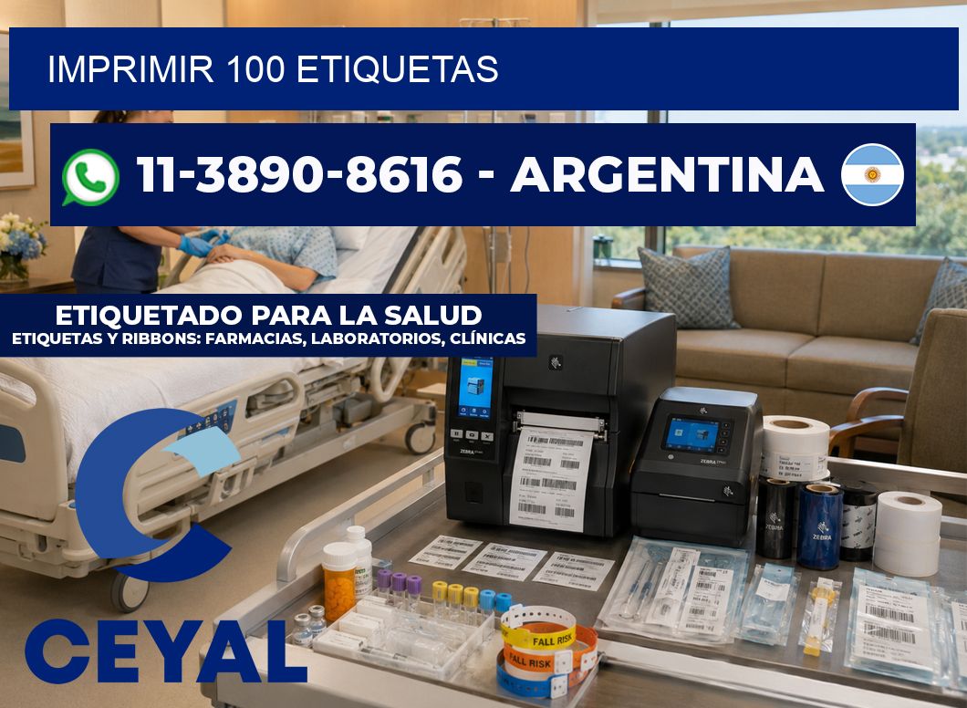 IMPRIMIR 100 ETIQUETAS