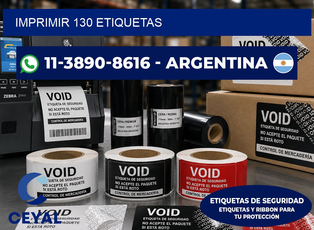 IMPRIMIR 130 ETIQUETAS