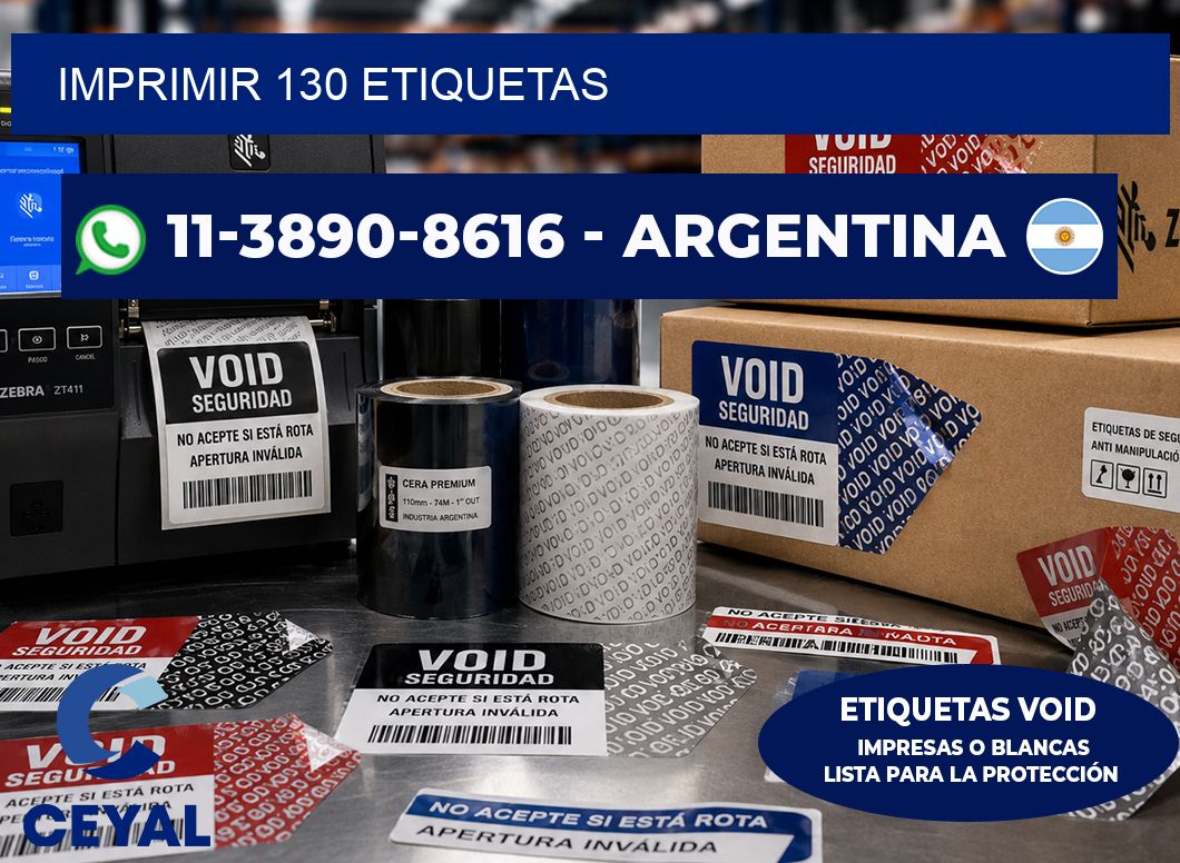 IMPRIMIR 130 ETIQUETAS